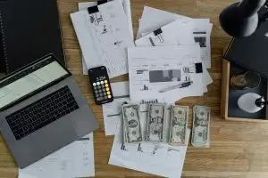 Person working from home on laptop – how to make money online in 2025"
